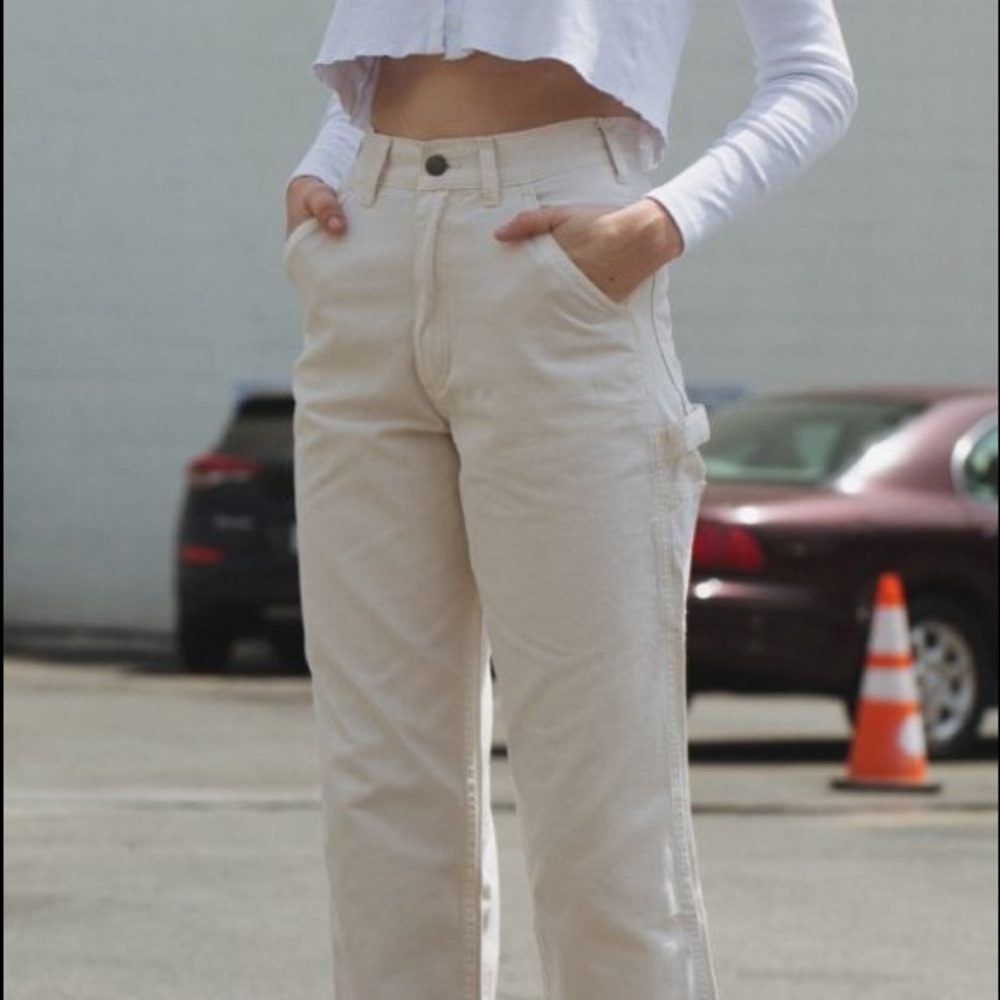 Brandy mellvile off-white cargo pants